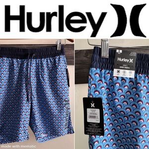 Hurley Men’s Swim Short - Compression Lined (no chafe) - Sz S - 7.5” inseam